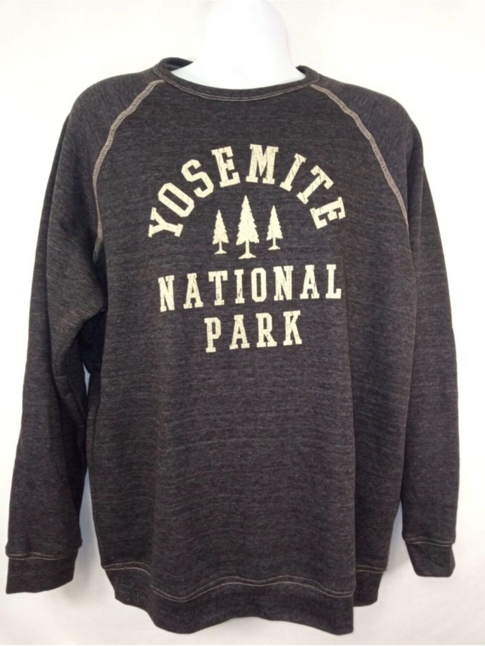 NWT reserve 84 Vintage Yosemite National Park Dark Gray sweatshirt XL